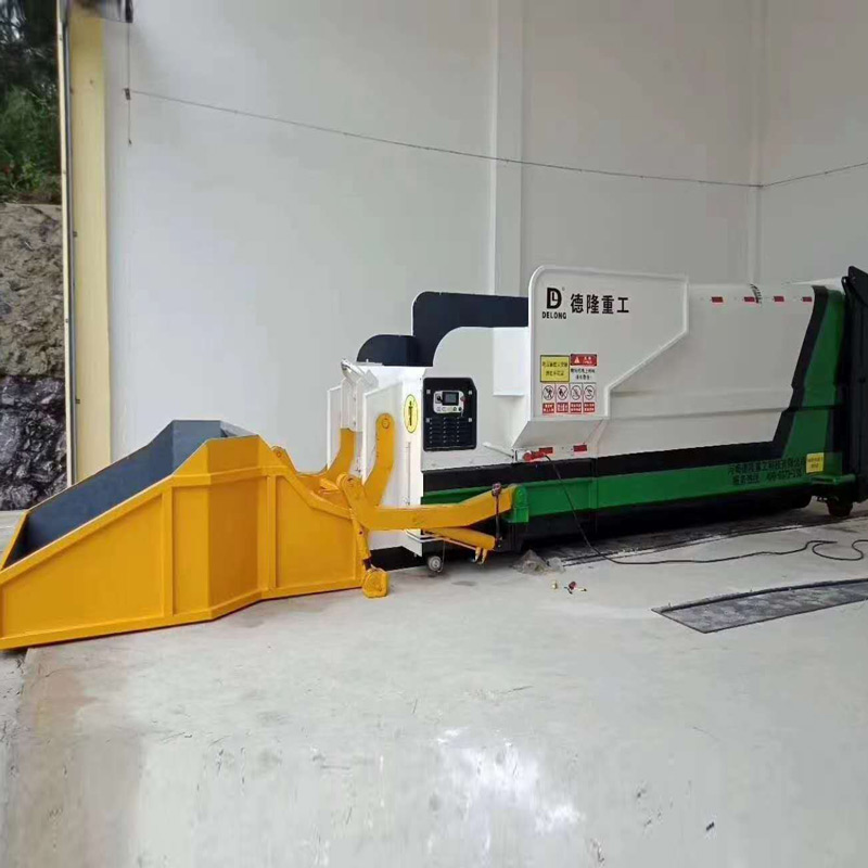 垃圾压缩装-移动垃圾压缩机-一体式压缩设备