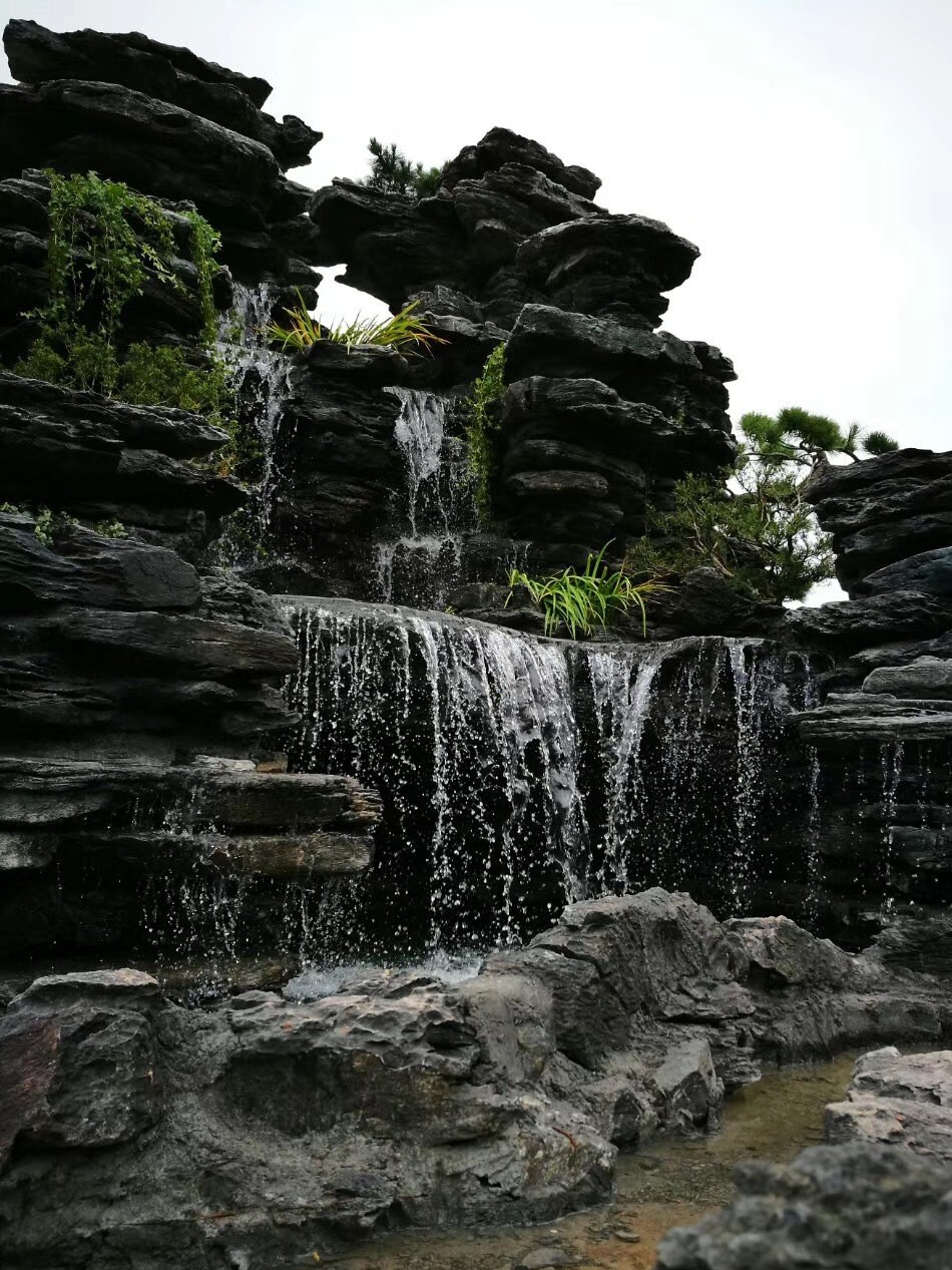 英石假山石千层石叠石别墅假山石大小英石天然原石造景