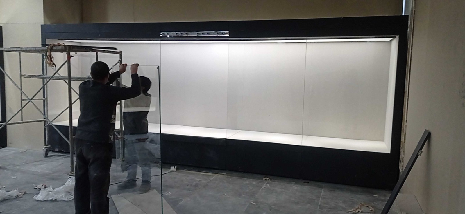 福州历史博物馆展示柜定做，制作安装一站式服务