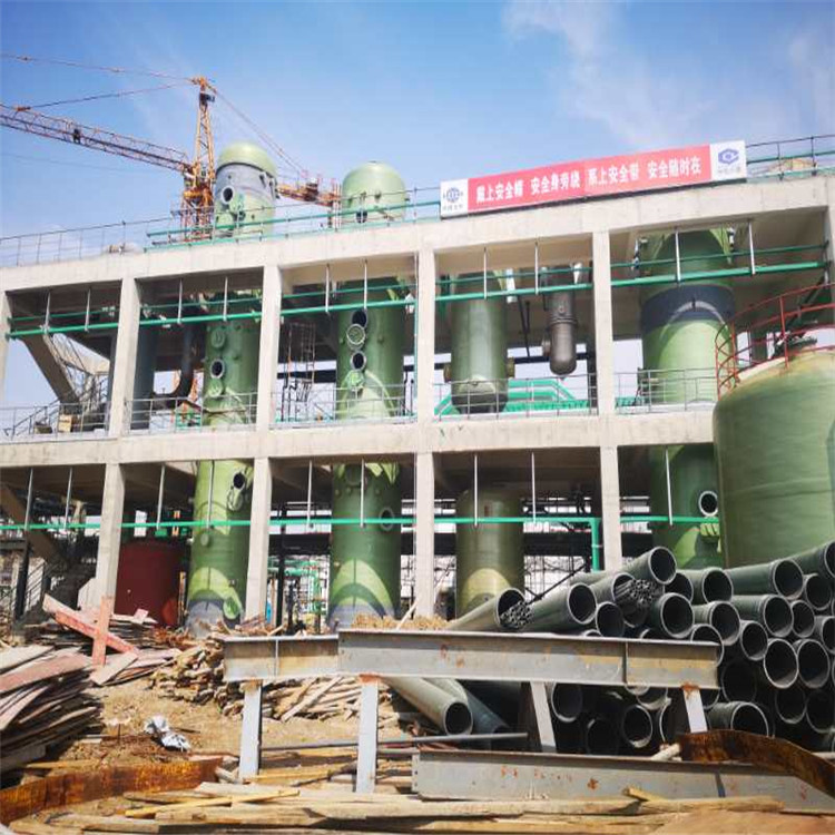 pp,pe,pvc塑料玻璃钢复合氯碱车间吸收反应设备