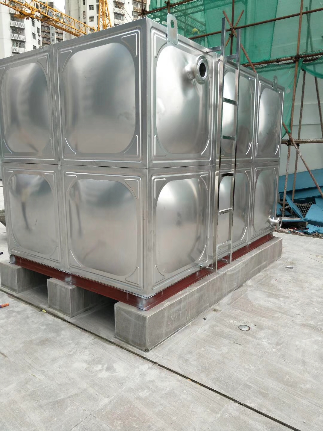 日冠箱泵一体化保温水箱双层不锈钢储罐立式储水箱定制