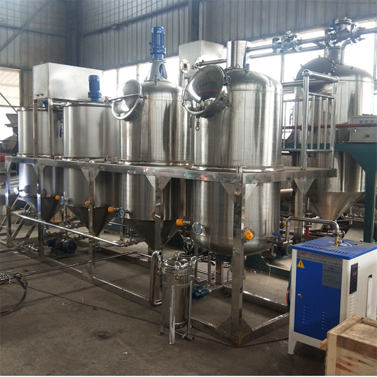 榨油坊精炼机两罐食用油精炼设备花生菜籽加工设备