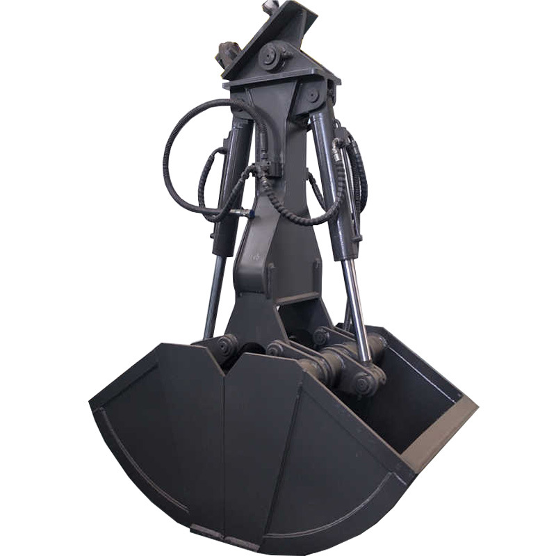 铭德贝壳斗,液压回转贝壳抓斗,河道清淤贝型斗