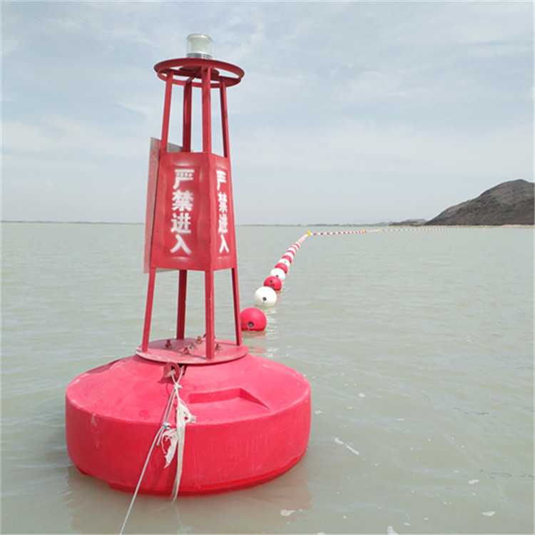 河道水上警示浮标,聚乙烯浮标柏泰浮标