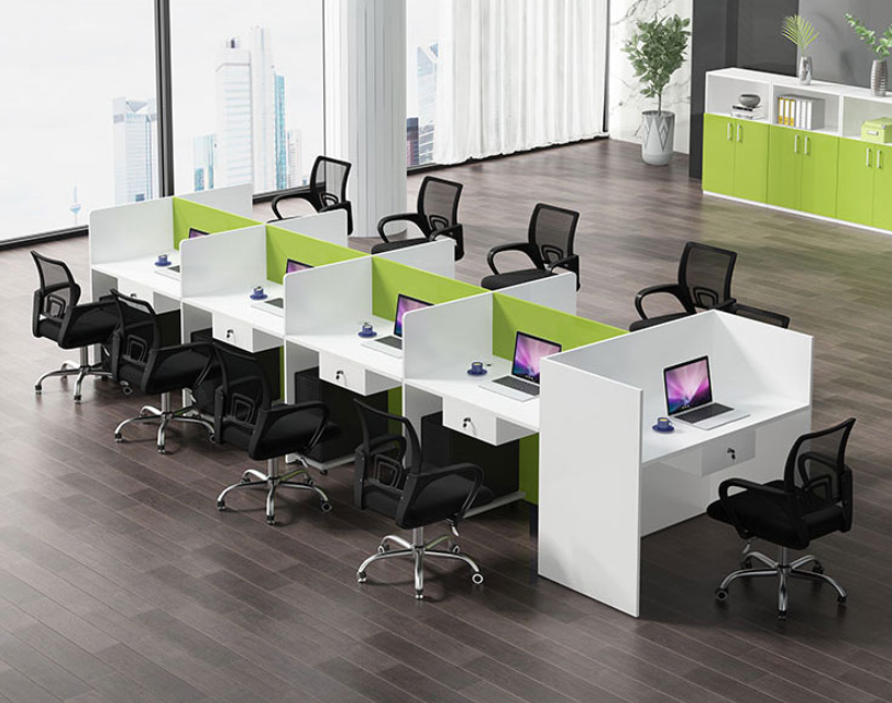 53_沈阳办公家具屏风办公桌卡位办公室桌组合钢架办公桌子_沈阳市于洪