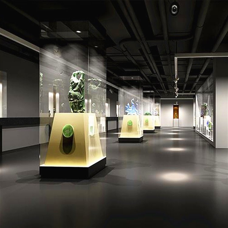 长沙博物馆校史馆独立柜制作厂家-专业团队设计