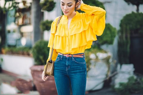 夏季流行穿黄色, 这6种搭配很时髦!